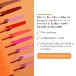 Batom Liquido Mari Maria GINGER GLOW